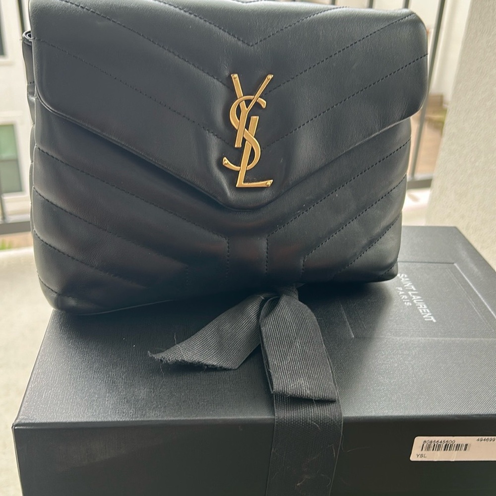 Saint Laurent Toy Lou Lou black bag